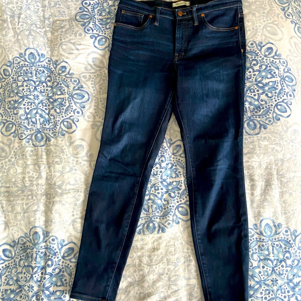 Madewell 9” Skinny Jeans in Orland Wash